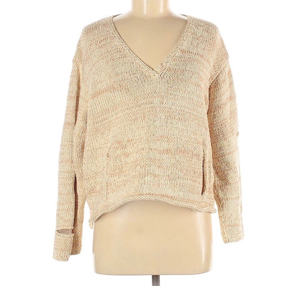 Ball of Cotton Knit Pullover Sweater